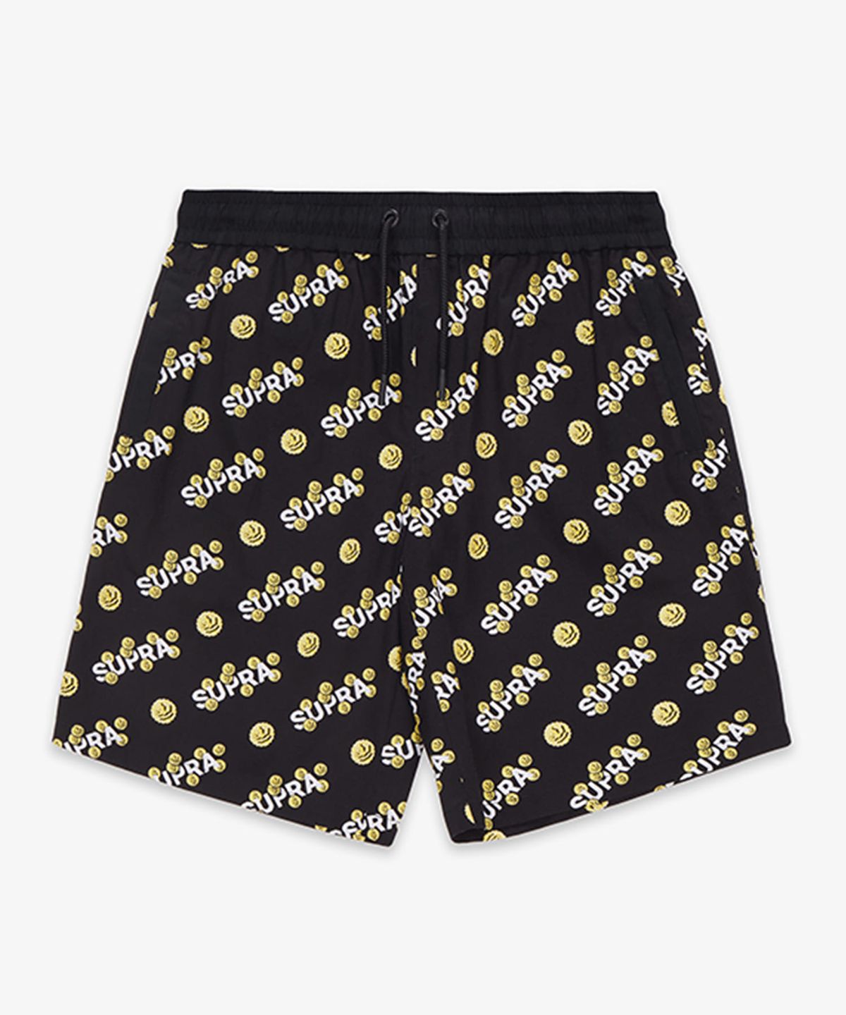 수프라(SUPRA) COIN MONOGRAM SHORTS BLACK