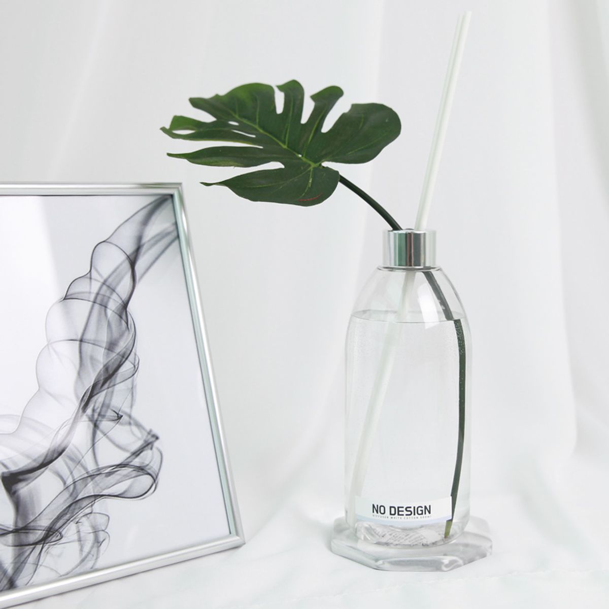 노디자인(NODESIGN) 대용량 디퓨저 리필액 500ml + 스틱 5P 세트