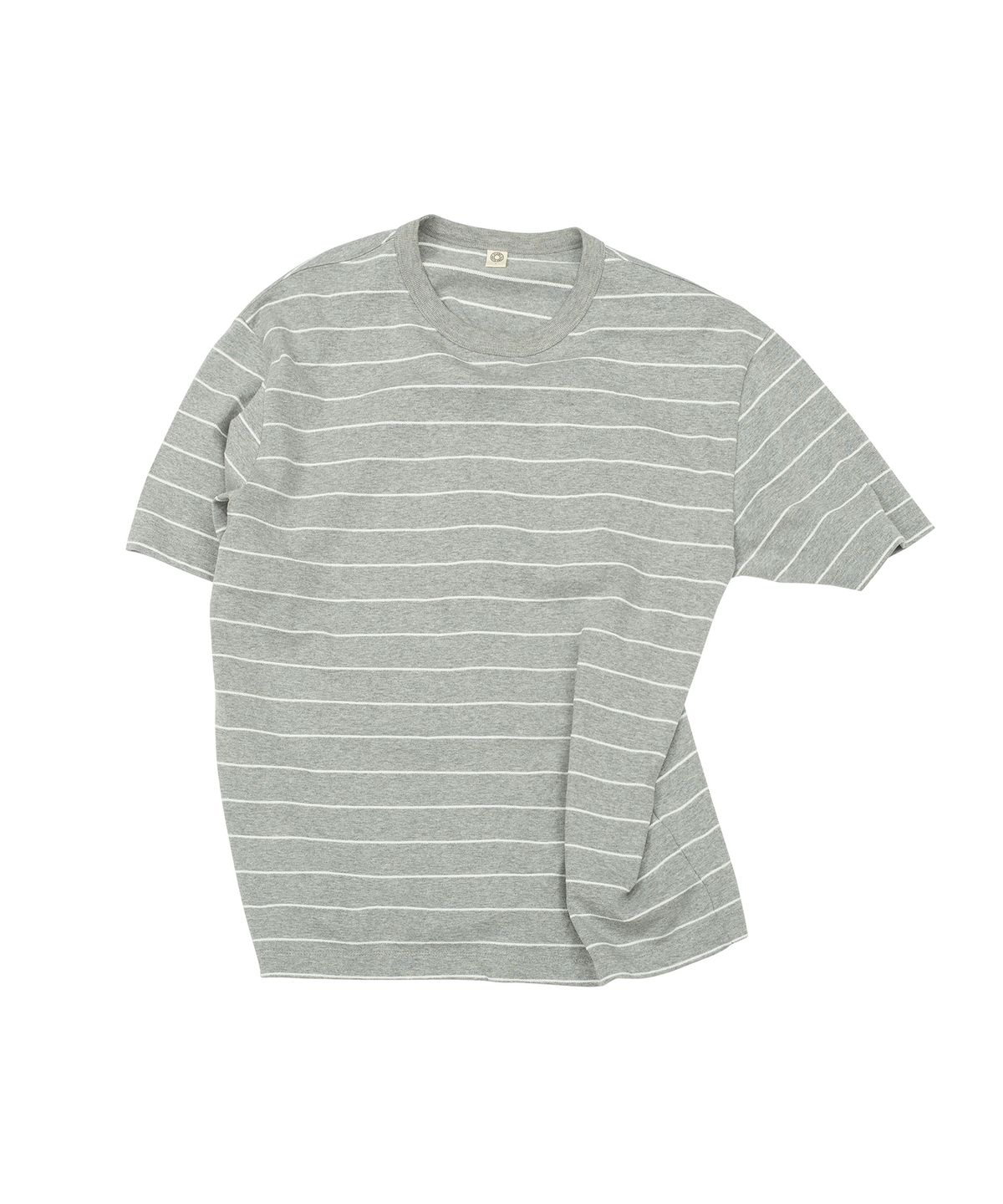 올드비(OLDBE) ATT 코튼 30S 2PLY 바스크 셔츠 멜란지 그레이