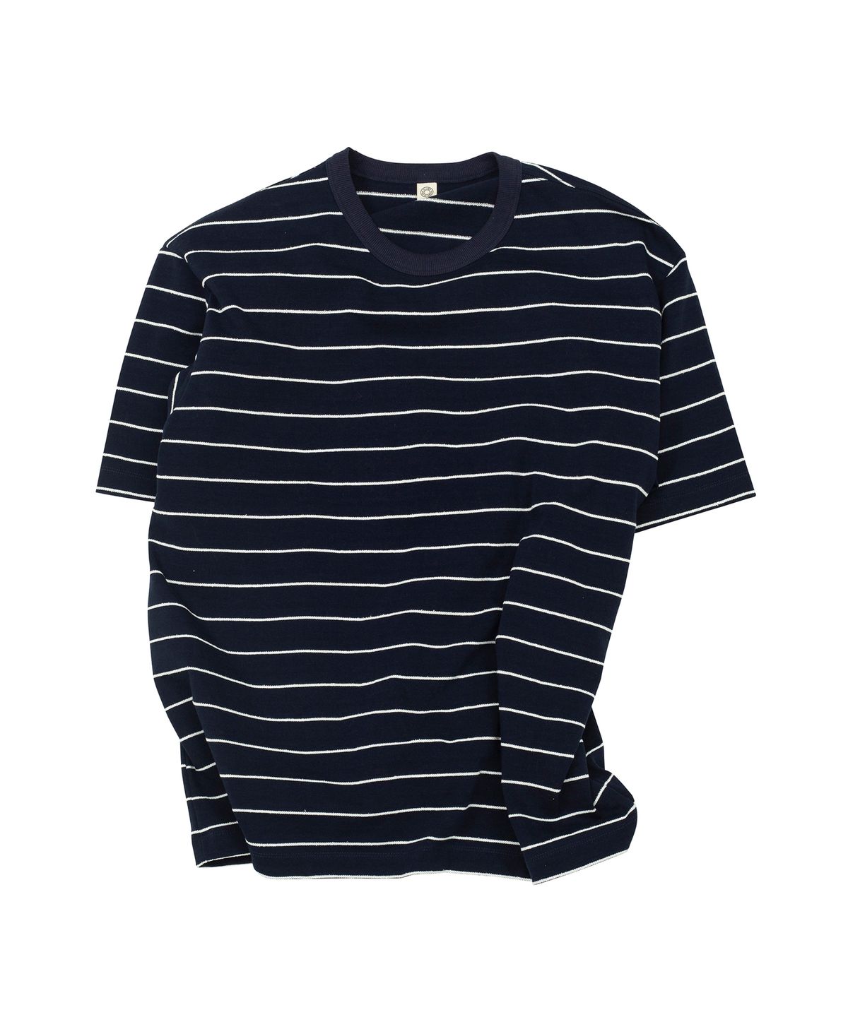 올드비(OLDBE) ATT 코튼 30S 2PLY 바스크 셔츠 네이비