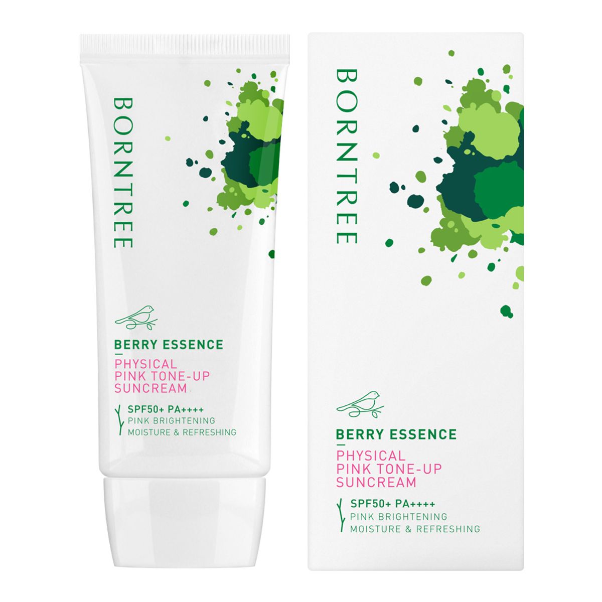 본트리(BORNTREE) 베리 에센스 무기자차 선크림 50ml