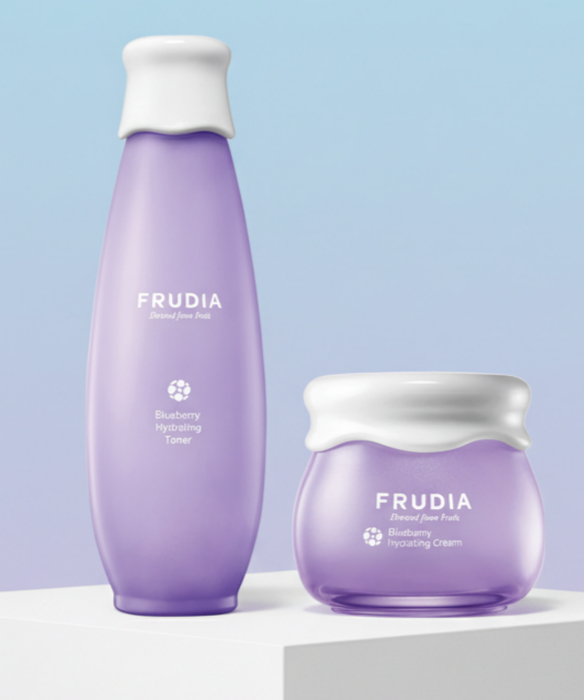 후르디아(FRUDIA) [샘플 3ml 증정] 블루베리 하이드레이팅 촉촉 수분 2종 세트