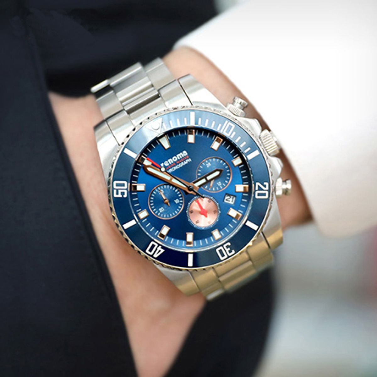 레노마 시계(RENOMA WATCH) RE-2001 마린마스터 다이버 시계