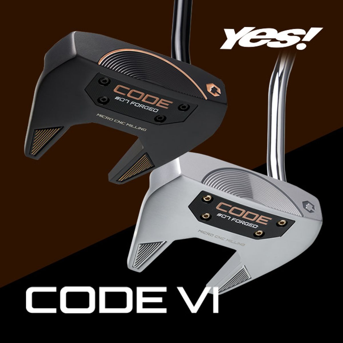 예스 골프(YES GOLF) 2022 CODE VI 07 단조 퍼터 - 사이즈 & 후기 | 무신사
