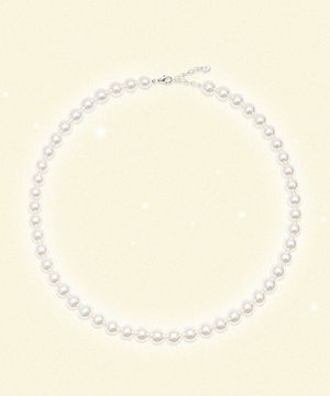 스와로브스키 클래식 진주 목걸이