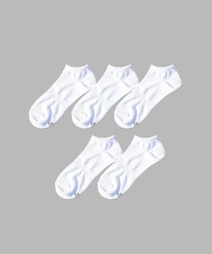 [5PACK] 1507 쿨맥스 스니커즈 삭스 _ 스노우화이트