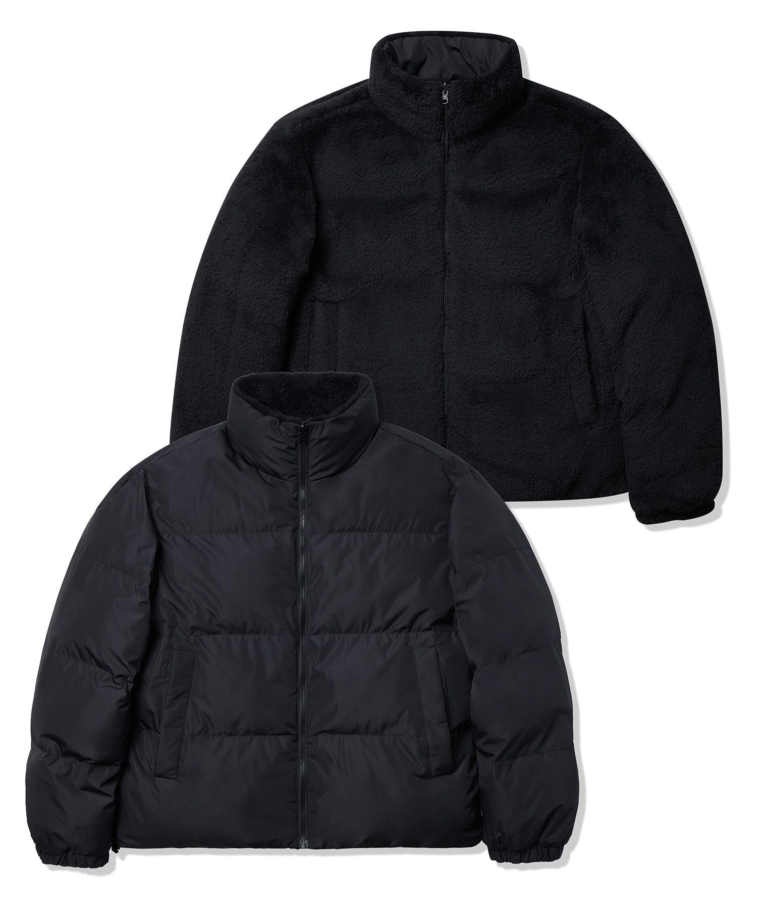 まさ　ダウン 西川ダウン(R)」ボアカラーサージショートダウン