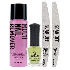 젤네일 쏙오프 세트 (리무버/네일파일/네일오일)
