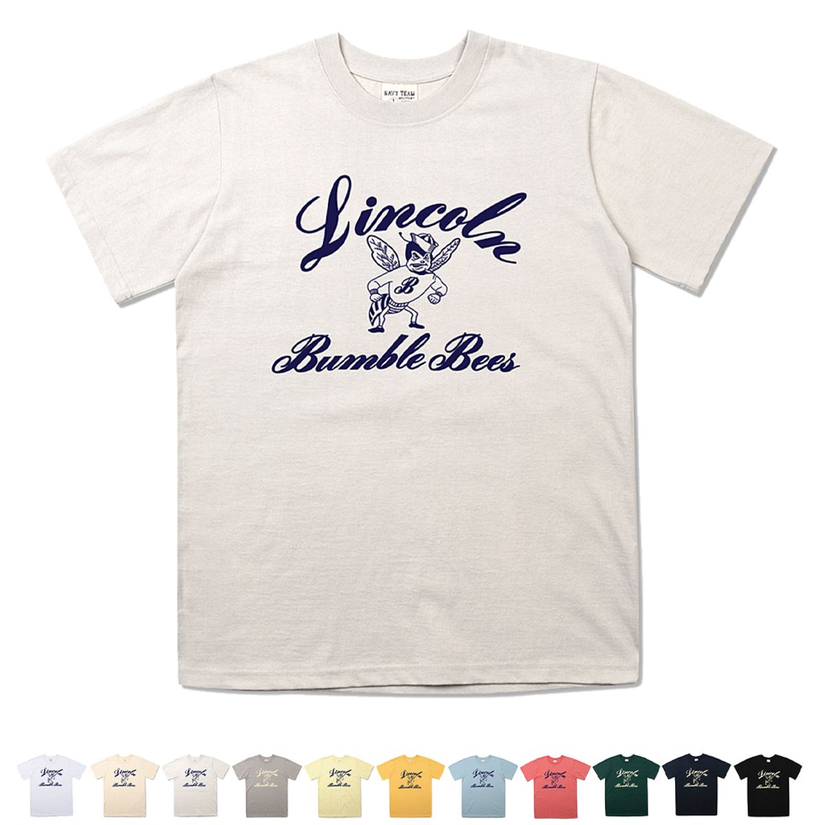 네이비팀(NAVYTEAM) NTV-BUMBLE BEE B SHORT SLEEVE
