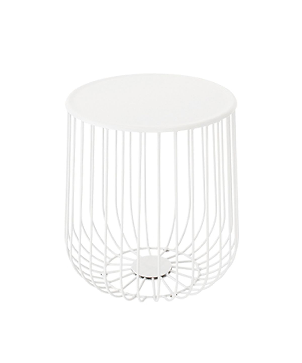 오이엔퍼니처(OEN FURNITURE) steel side table_003 white