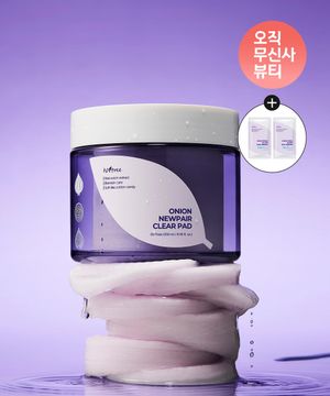 어니언 뉴페어 클리어 패드 60매 (증정: 어니언 플루이드 선 2ml 2EA)