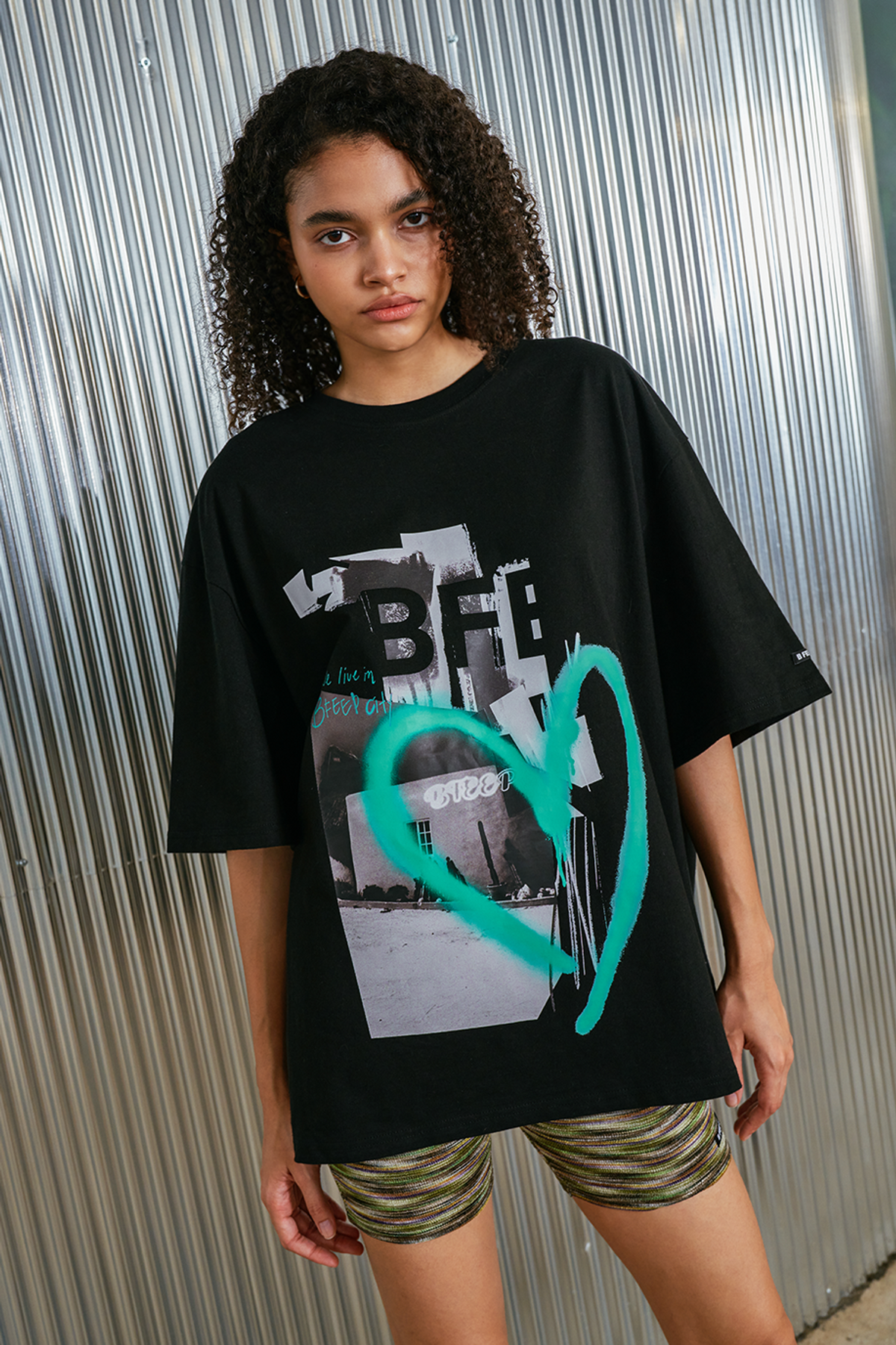 비피피(BFEEP) love city tee_ black