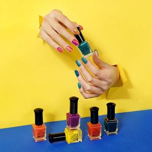 60초 건조 매니큐어 시스루 라인X2개