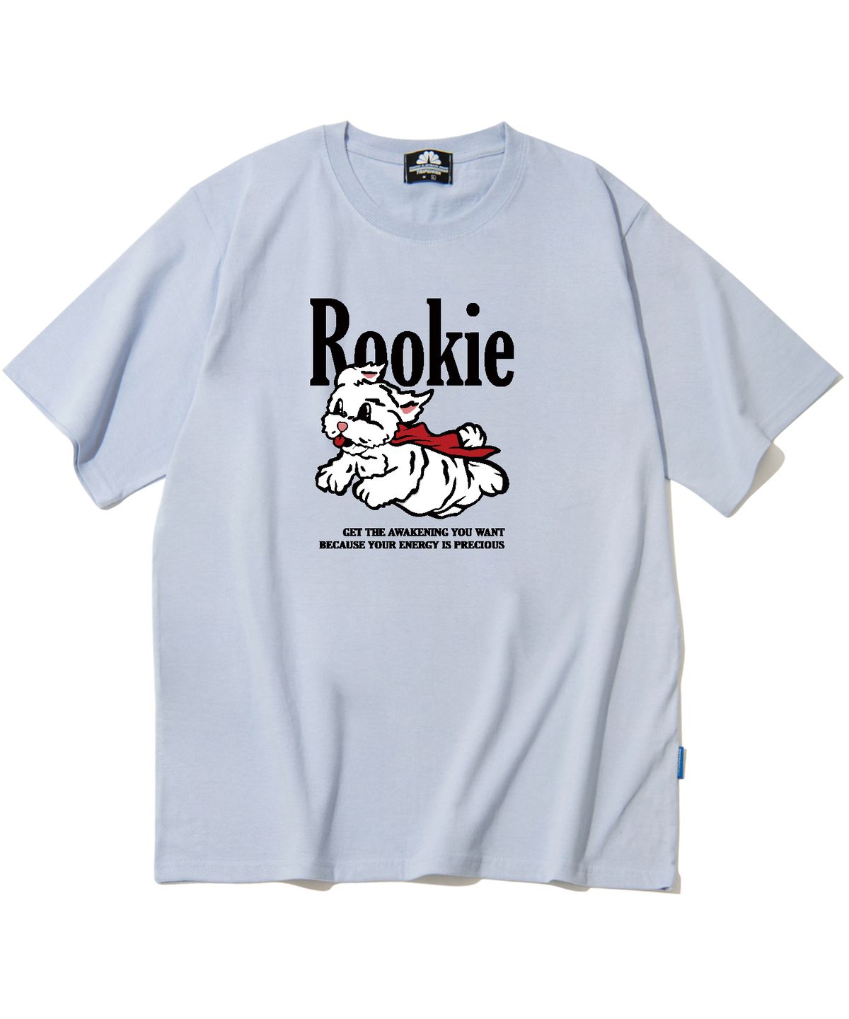 트립션(TRIPSHION) ROOKIE MALTESE GRAPHIC 티셔츠 - 퍼플