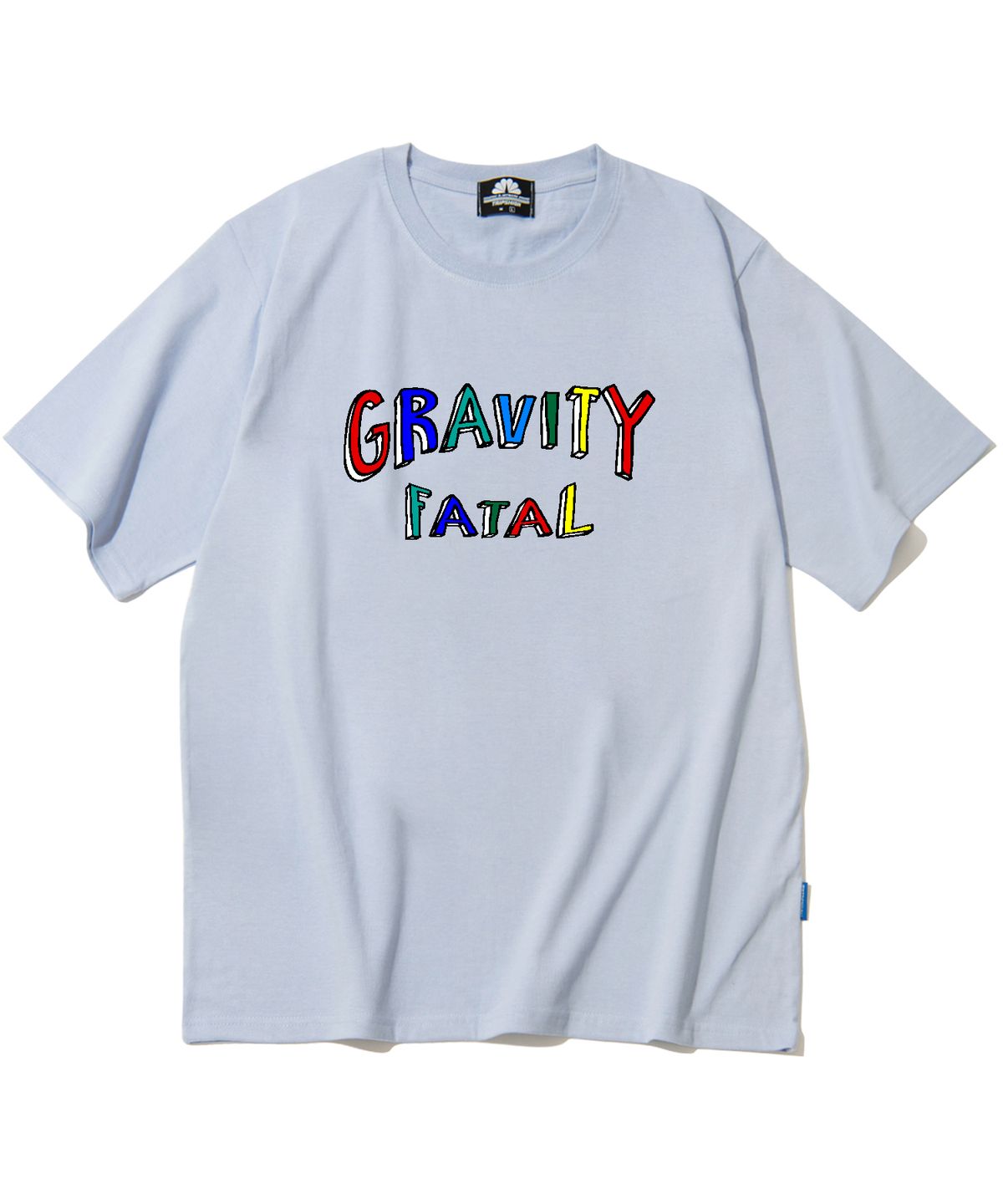 트립션(TRIPSHION) GRAVITY FATAL 티셔츠 - 퍼플