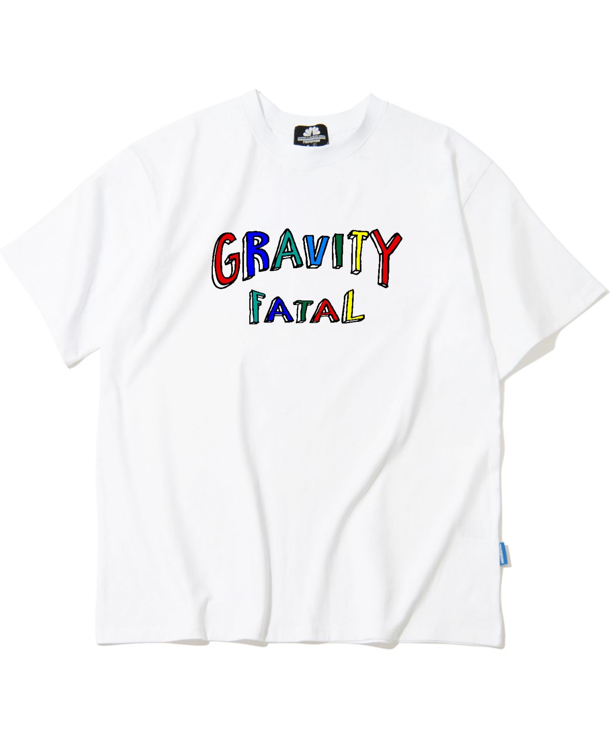 트립션(TRIPSHION) GRAVITY FATAL 티셔츠 - 화이트