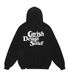 SELLER LOGO HOODIE BLACK(WHITE)(CV2BFUM400A)