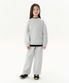 오버사이즈 스웨트셔츠 [멜란지 라이트 그레이]