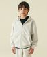 오버사이즈 후디드 스웨트 집업 [오트밀]