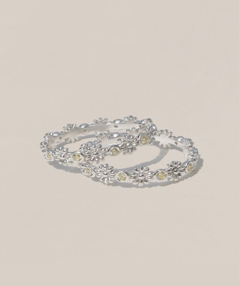 925 Silver Edelin Stack Ring/ 에델린