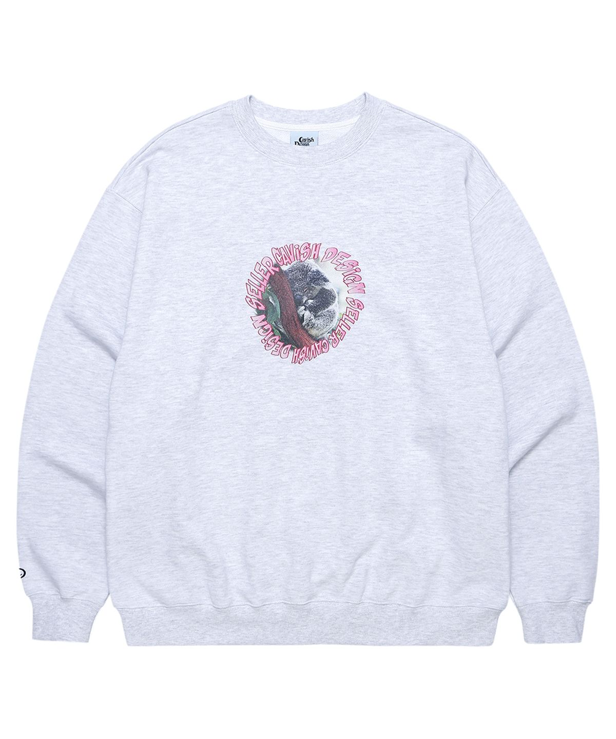 카비시(CAVISH) SLUMBER KOALA SWEATSHIRT LIGHT GREY(CV2CFUM461A)