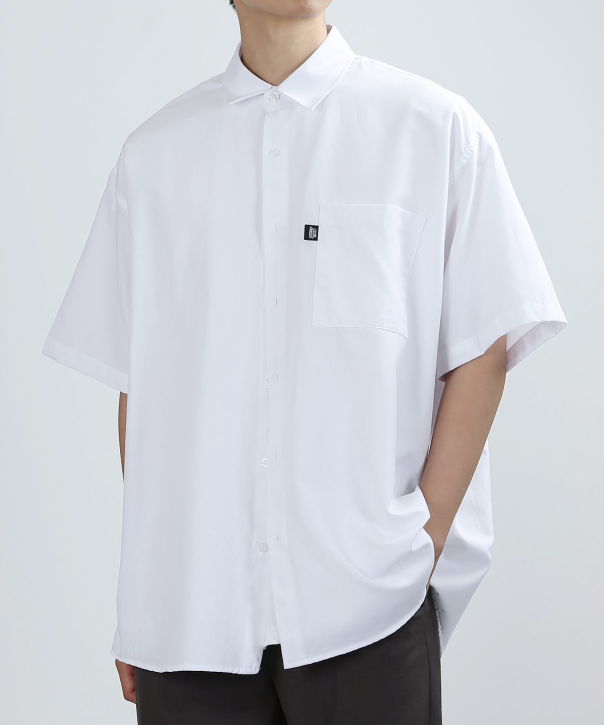 쟈니웨스트(JHONNY WEST) S.DOT OXFORD SHIRTS [CITYBOY.FIT] (Cream)