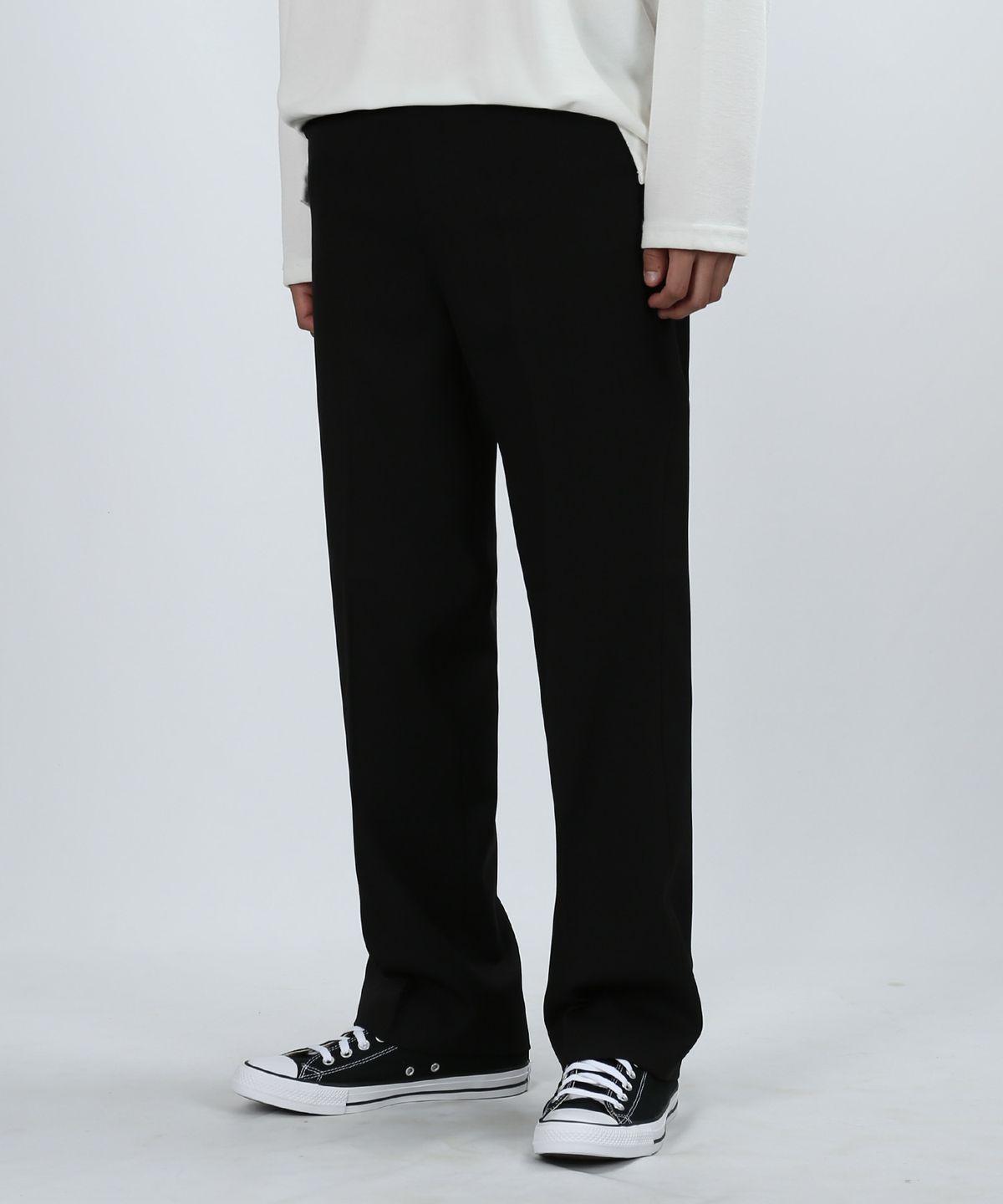 쟈니웨스트(JHONNY WEST) Semi.W Standard Span Pants (Black)