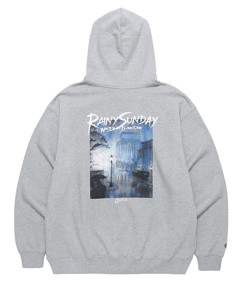 RAINY SUNDAY HOODIE GREY(CV2CFUM404A)