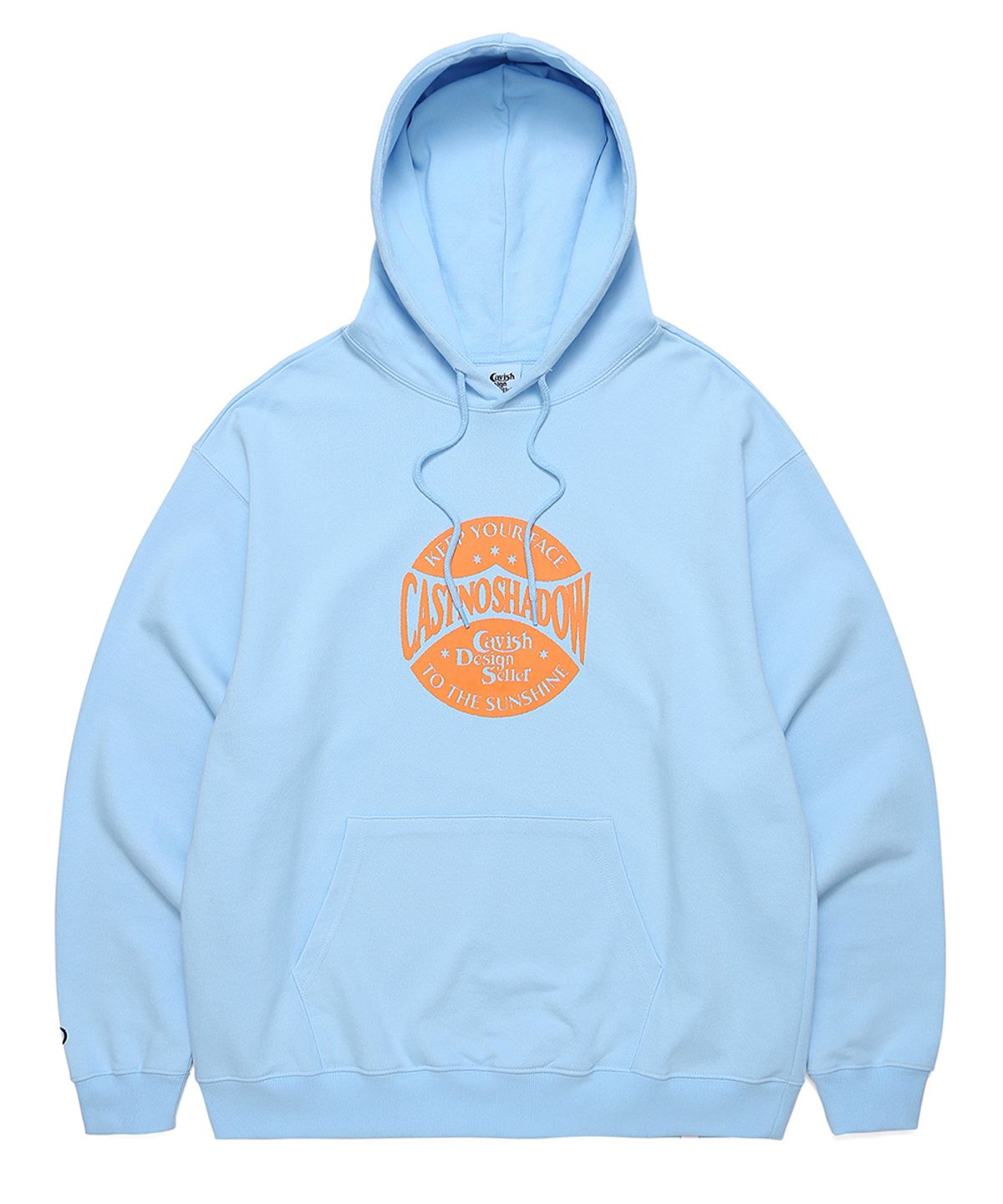 카비시(CAVISH) STAMP LOGO HOODIE BLUE(CV2CFUM416A)