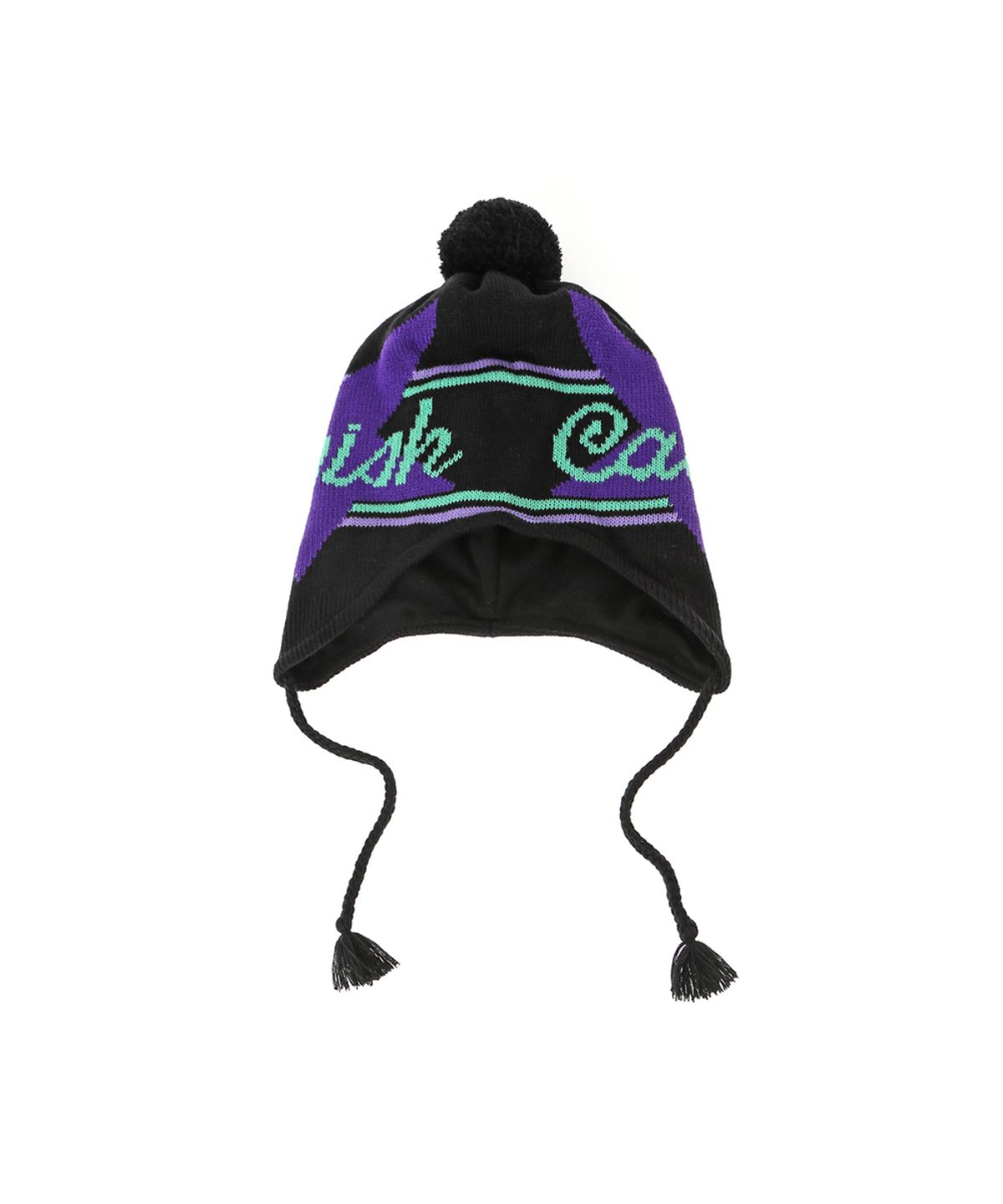 카비시(CAVISH) STAR EARFLAP BEANIE BLACK(CV2CFUAB62A)