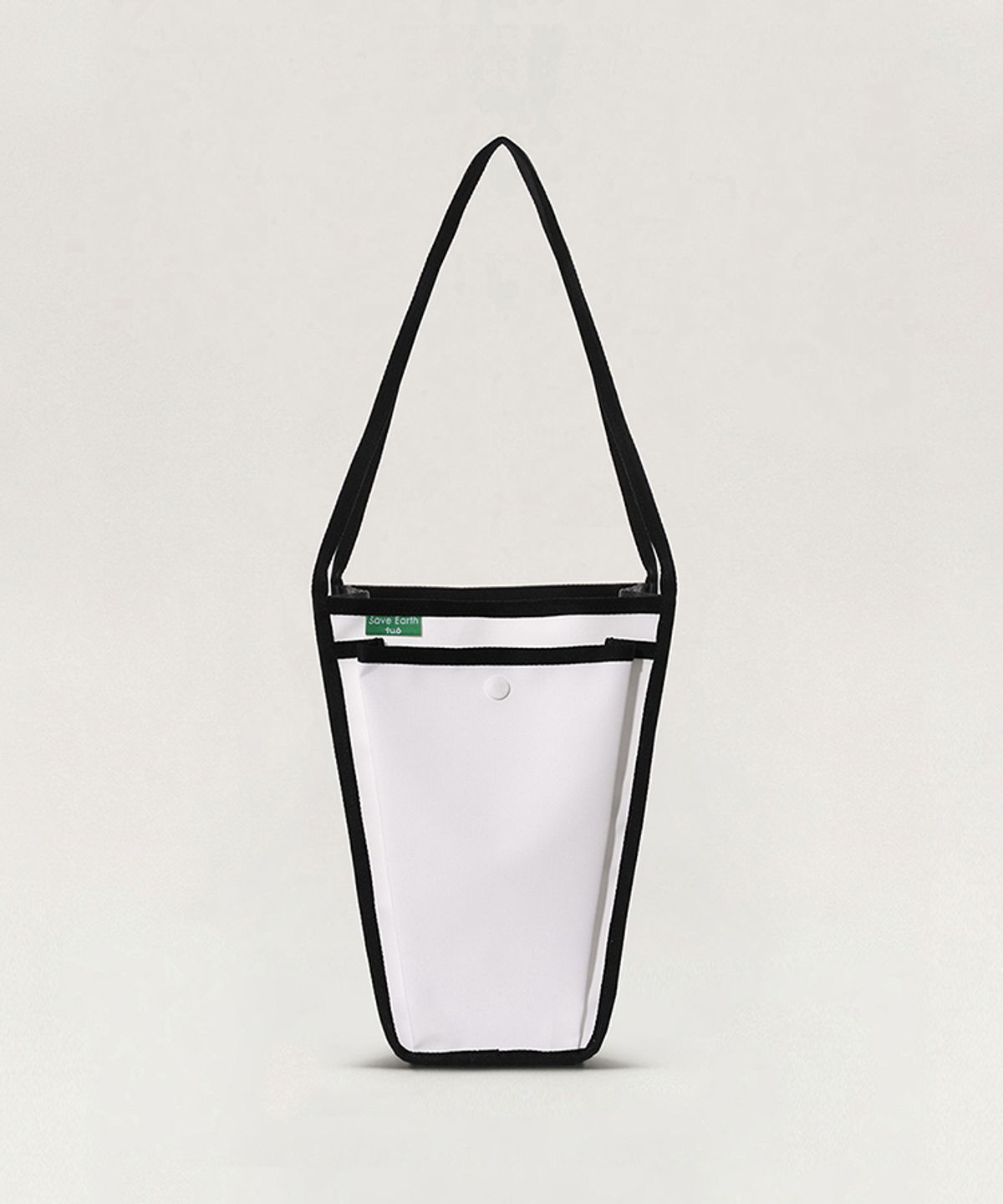 투오(TUO) VASE BAG_WHITE BLACK