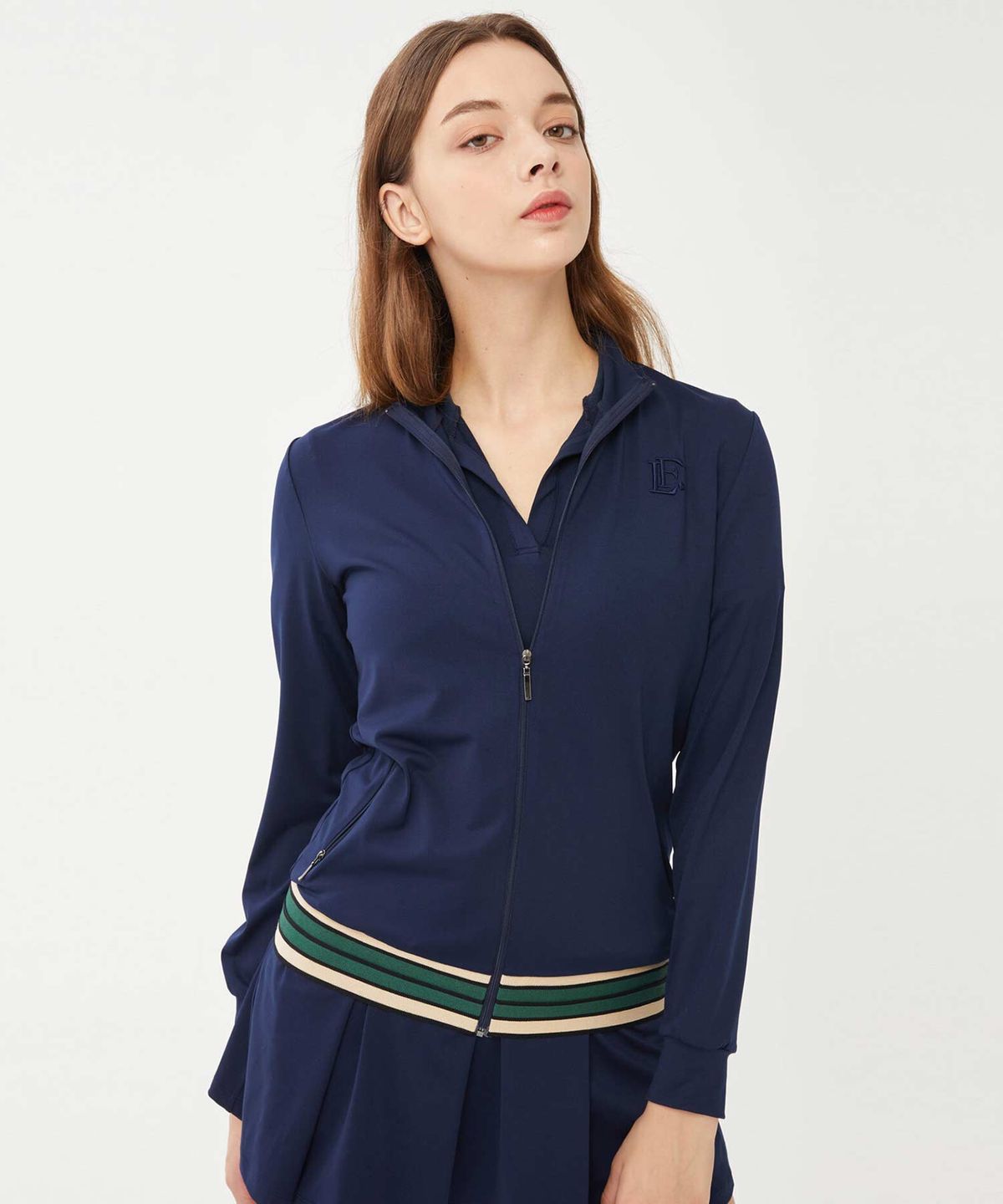 러브포티(LOVEFORTY) LINE-POINT JERSEY NAVY