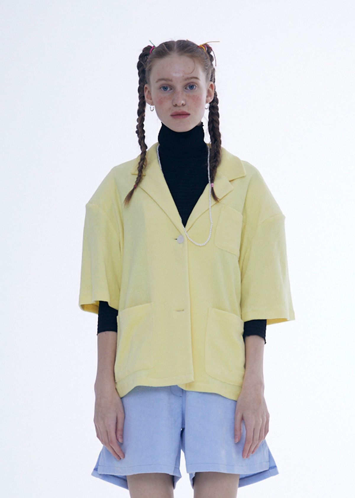 에프엠9102(FM91.02) TERRY JACKET_yellow