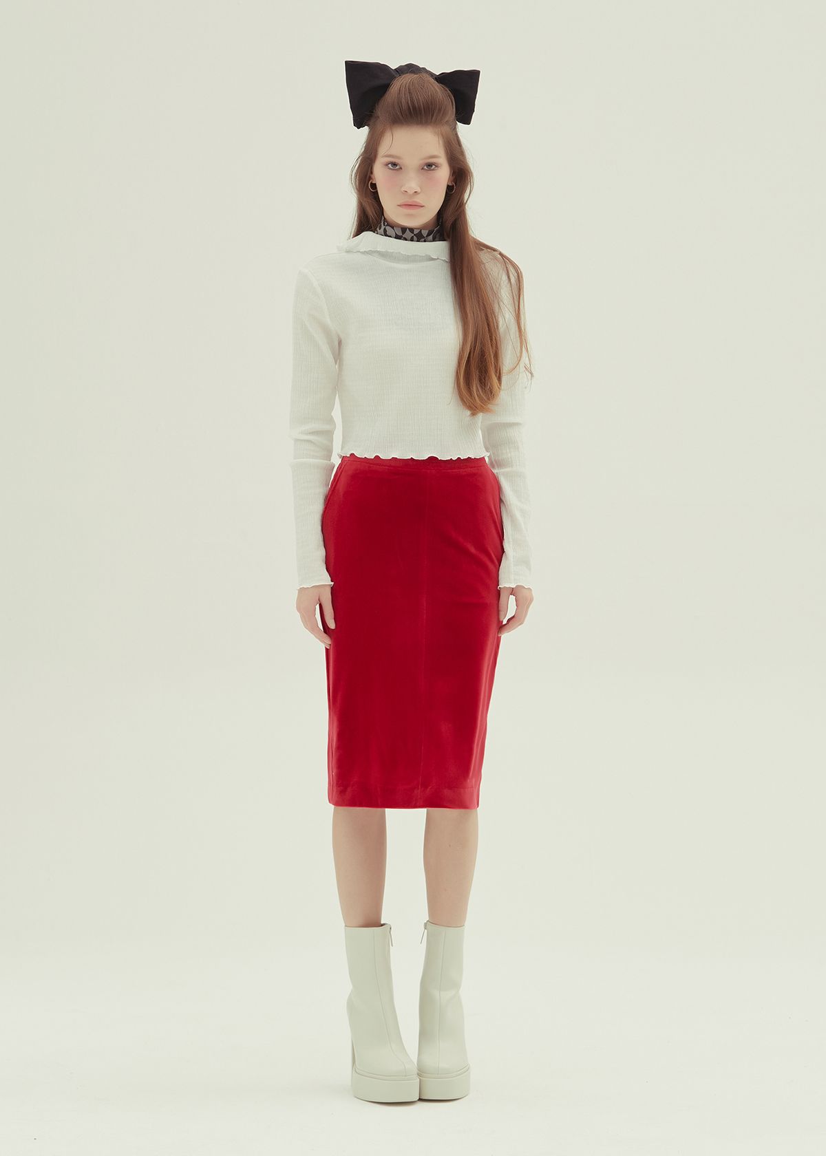 에프엠9102(FM91.02) ROMANTIC PLEATS_white