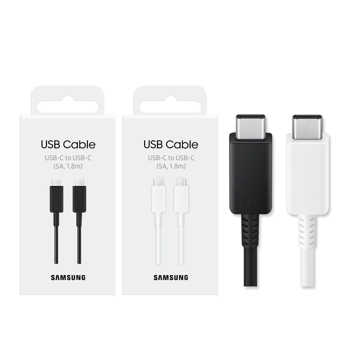 삼성전자(SAMSUNG ELECTRONICS) C타입 45W 고속 충전 C to C 케이블 (1.8M) EP-DX510