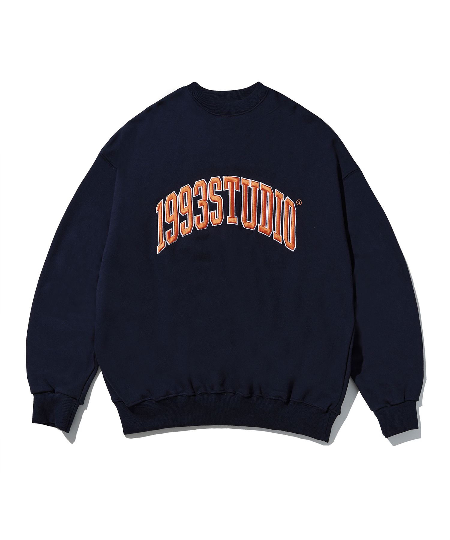【1993studio】 Authentic Arch Logo Sweatshirt /追跡付 MUSINSA公式 | 1993STUDIO Authentic Arch Logo Sweatshirt_Navy