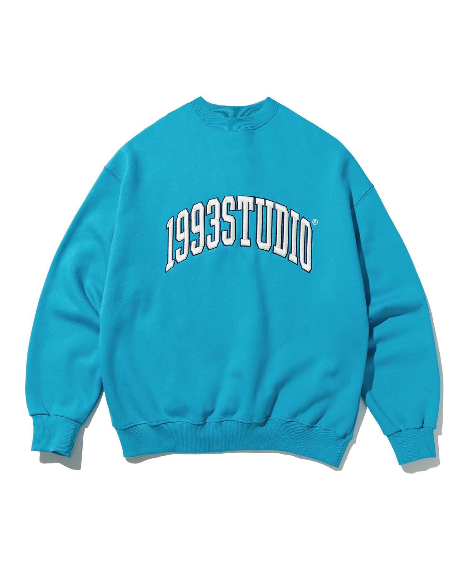 【1993studio】25SS★ Authentic Arch Logo Sweatshirt MUSINSA | 1993STUDIO Authentic Arch Logo Sweatshirt_Black