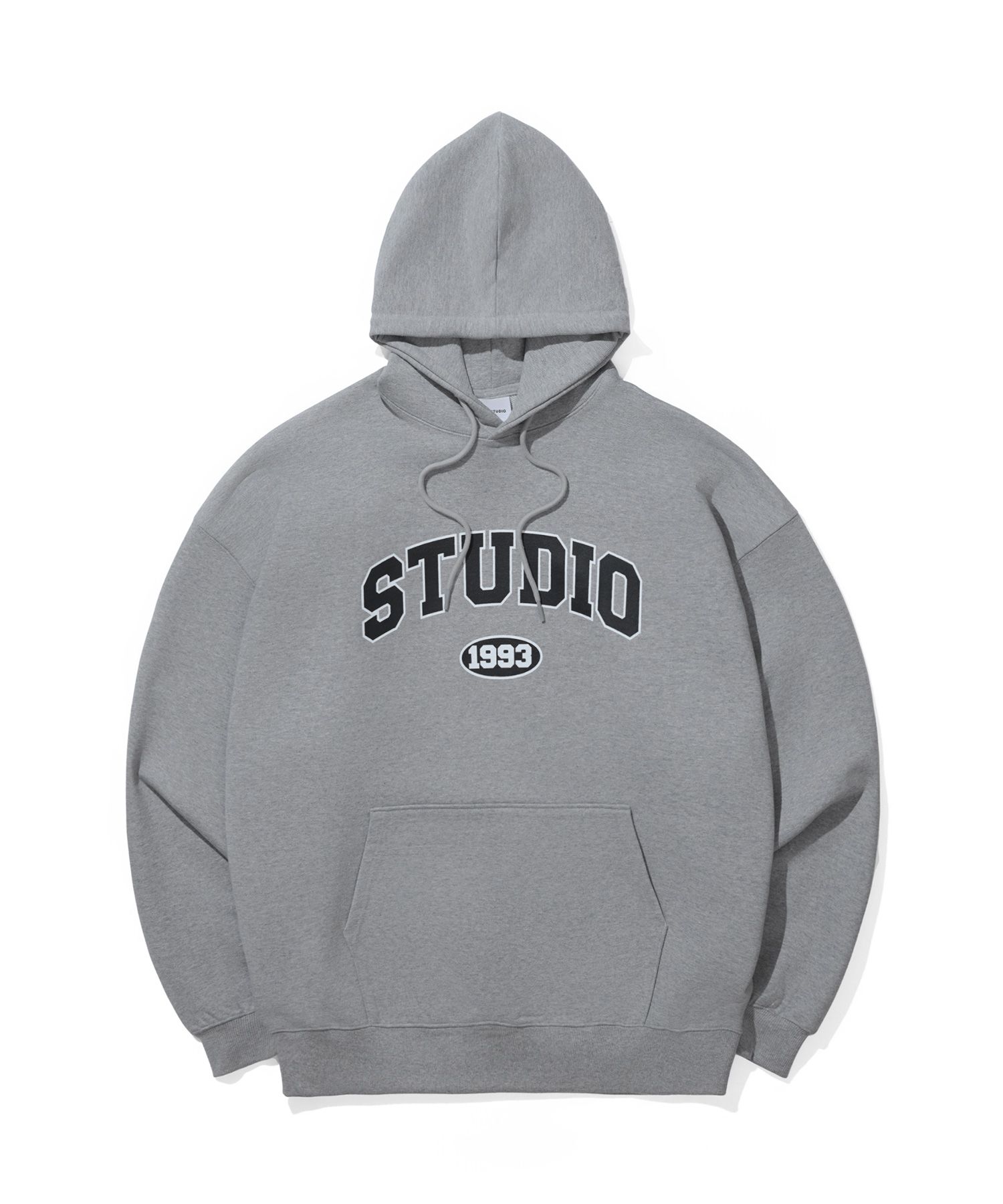 MUSINSA | 1993STUDIO studio arch logo Hoodie_grey