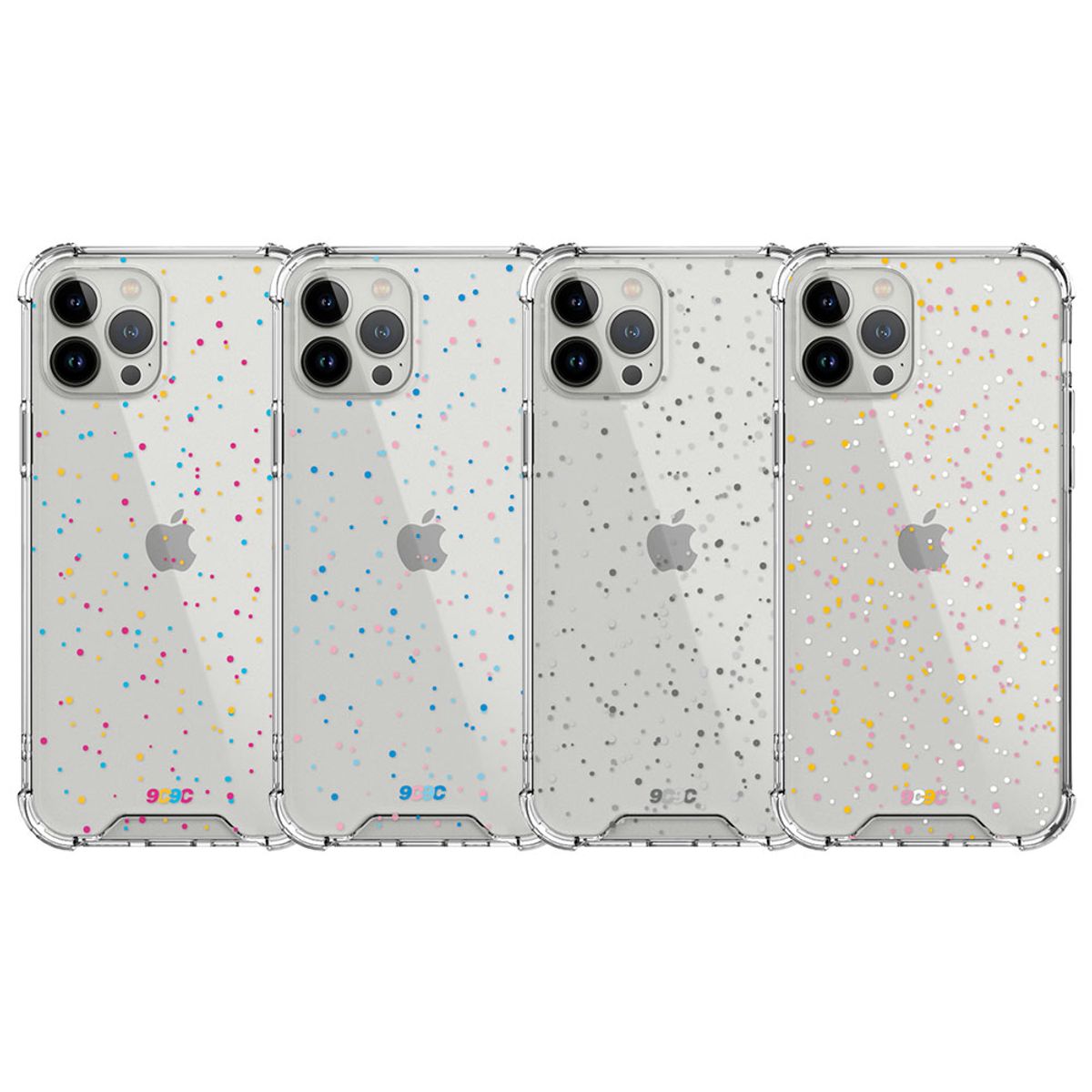 코쿼드(COQUAD) 9C9C CMYK 범퍼 젤하드 케이스
