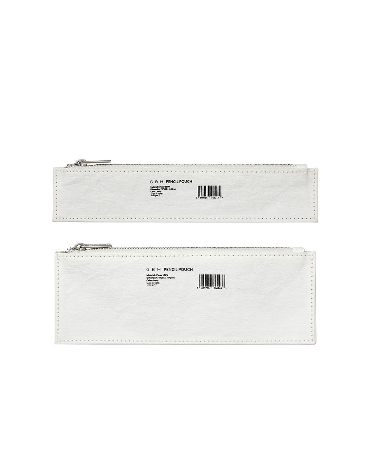 지비에이치 홈(GBH HOME) PENCIL POUCH  IVORY (2 SIZE) 연필 파우치