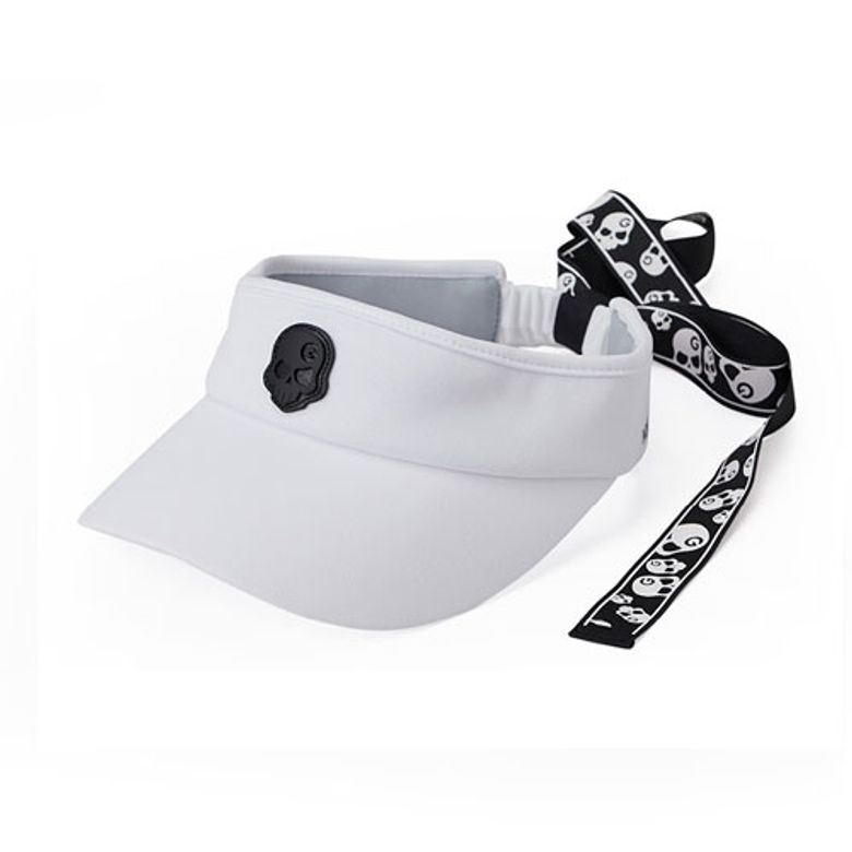 WOMAN VISER CAP(여자 리본 썬캡) 화이트 MC22WV-69