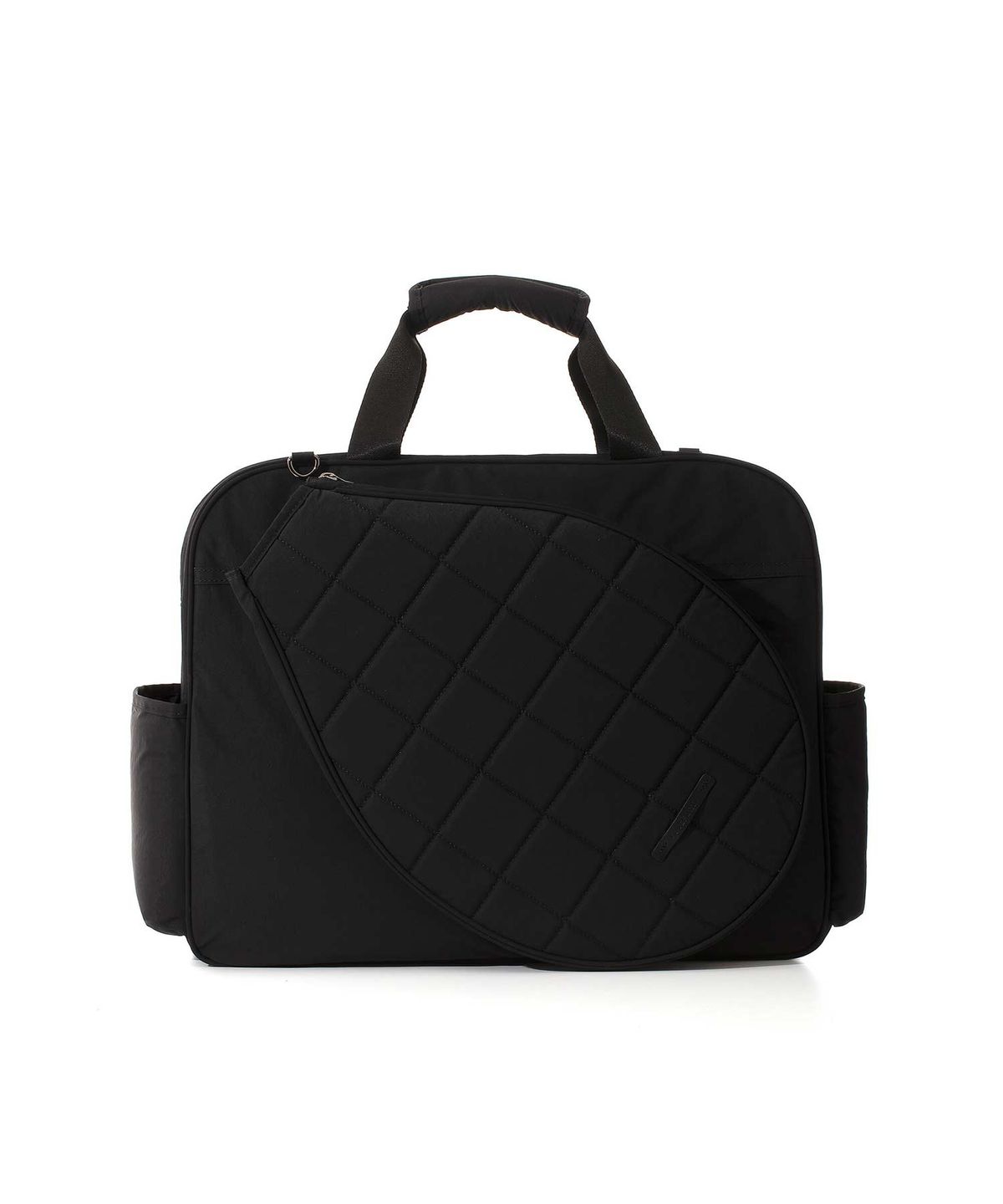 러브포티(LOVEFORTY) QUILTING RACKET TOTEBAG BLACK