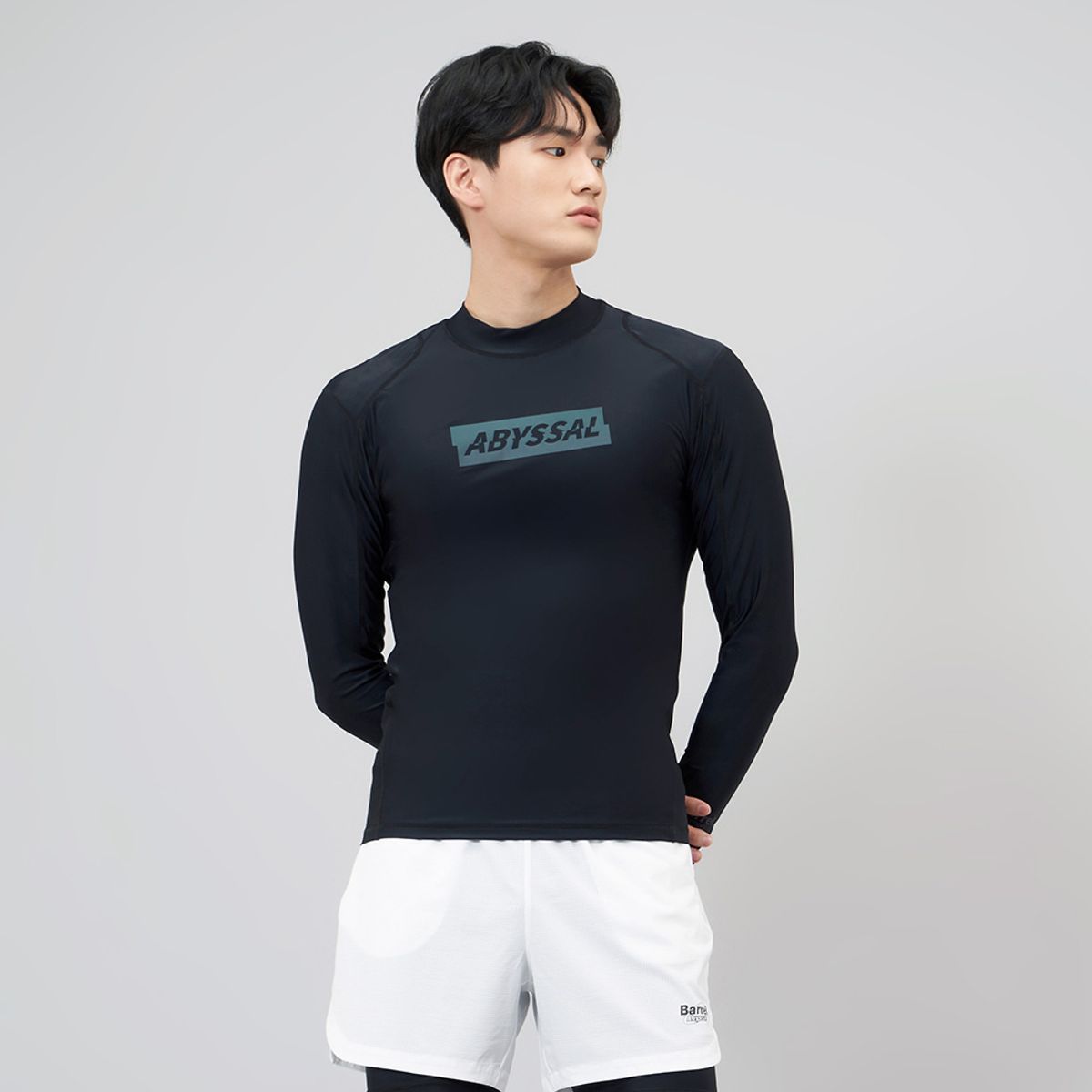 배럴(BARREL) 맨 어비셜 래쉬가드 블랙 (BI2MWRG15BLK)