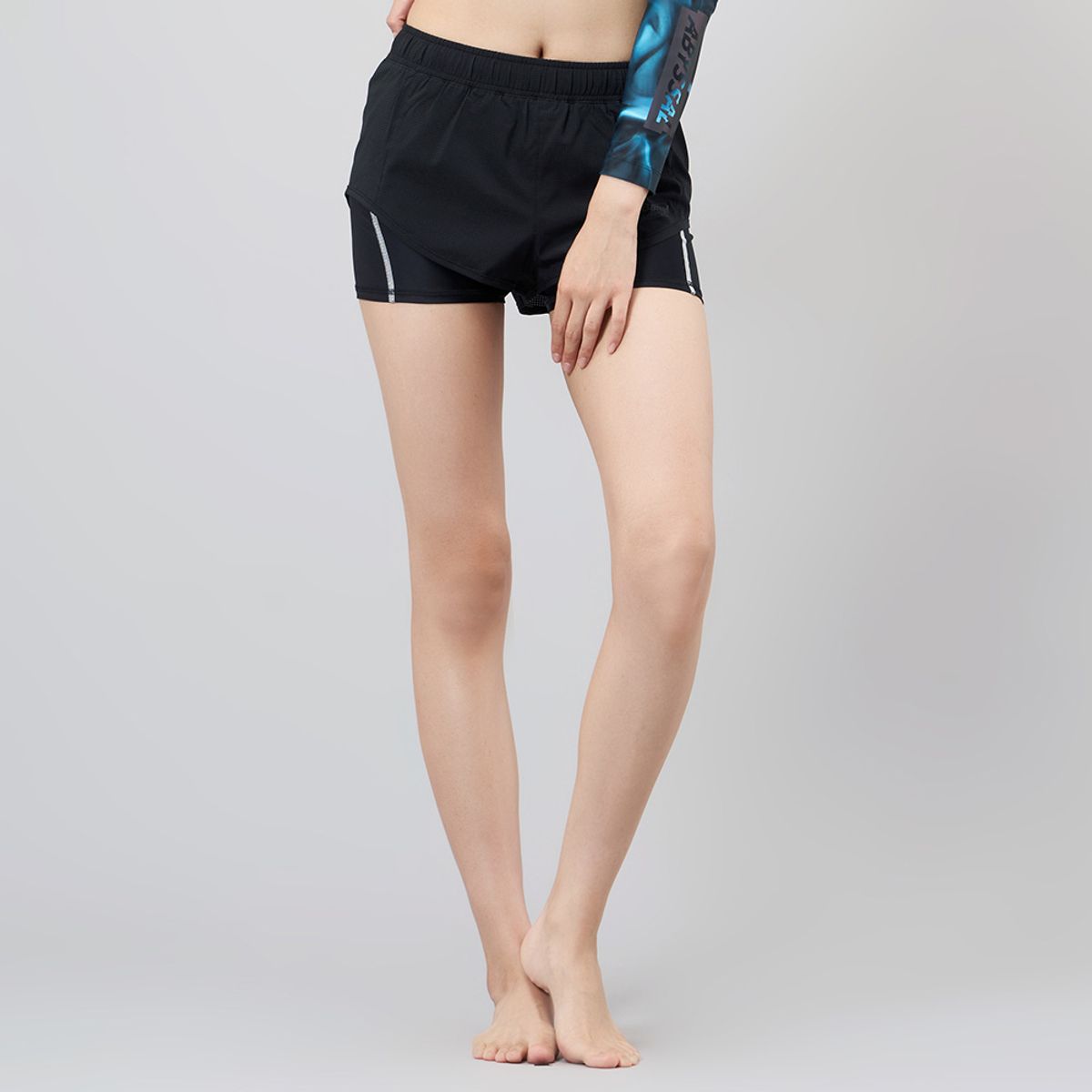 배럴(BARREL) 우먼 어비셜 어반 워터 쇼츠 블랙 (BI2WWBS09BLK)