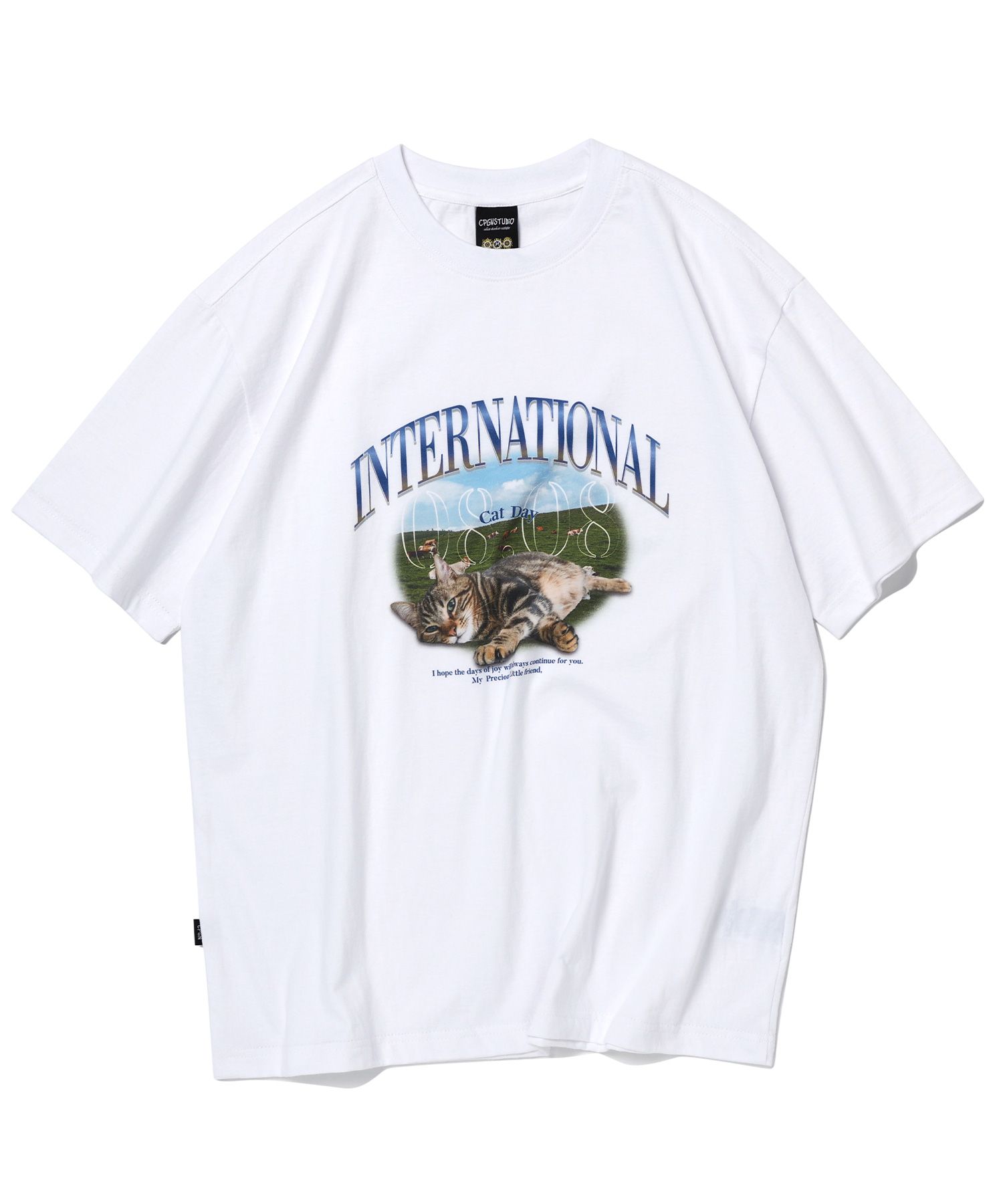 【CPGN STUDIO】DTP Meoww CAT Short Sleeve T-shirt MUSINSA | CPGN STUDIO DTP Fox Cats Short Sleeve Tee White