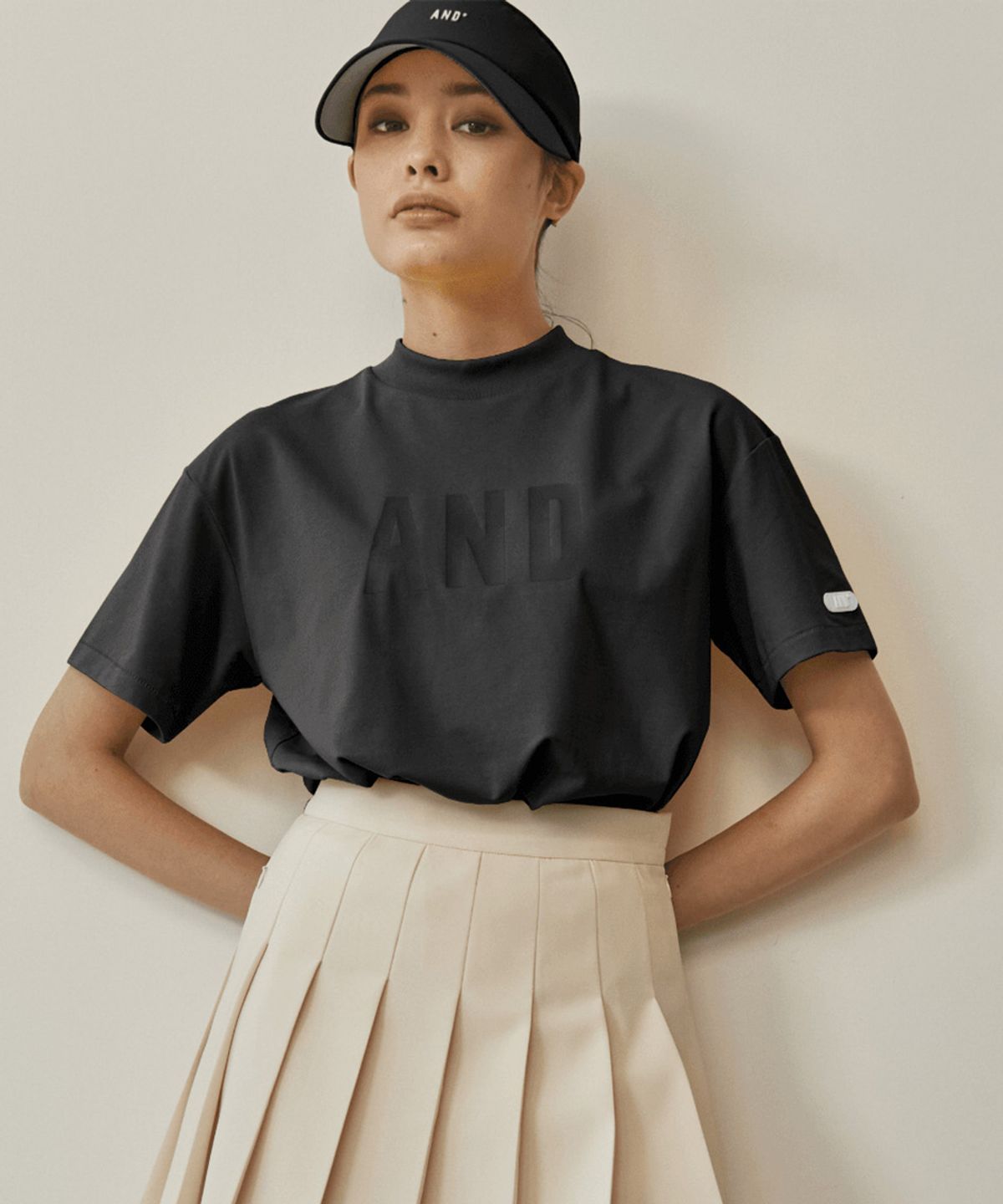 앤드 골프(AND GOLF) Visor Black