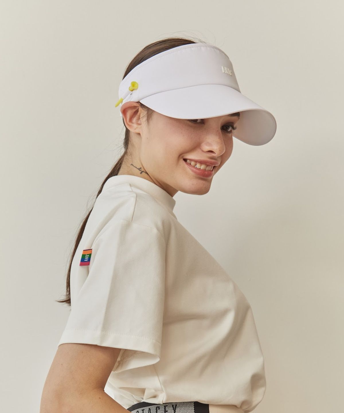 앤드 골프(AND GOLF) Visor White