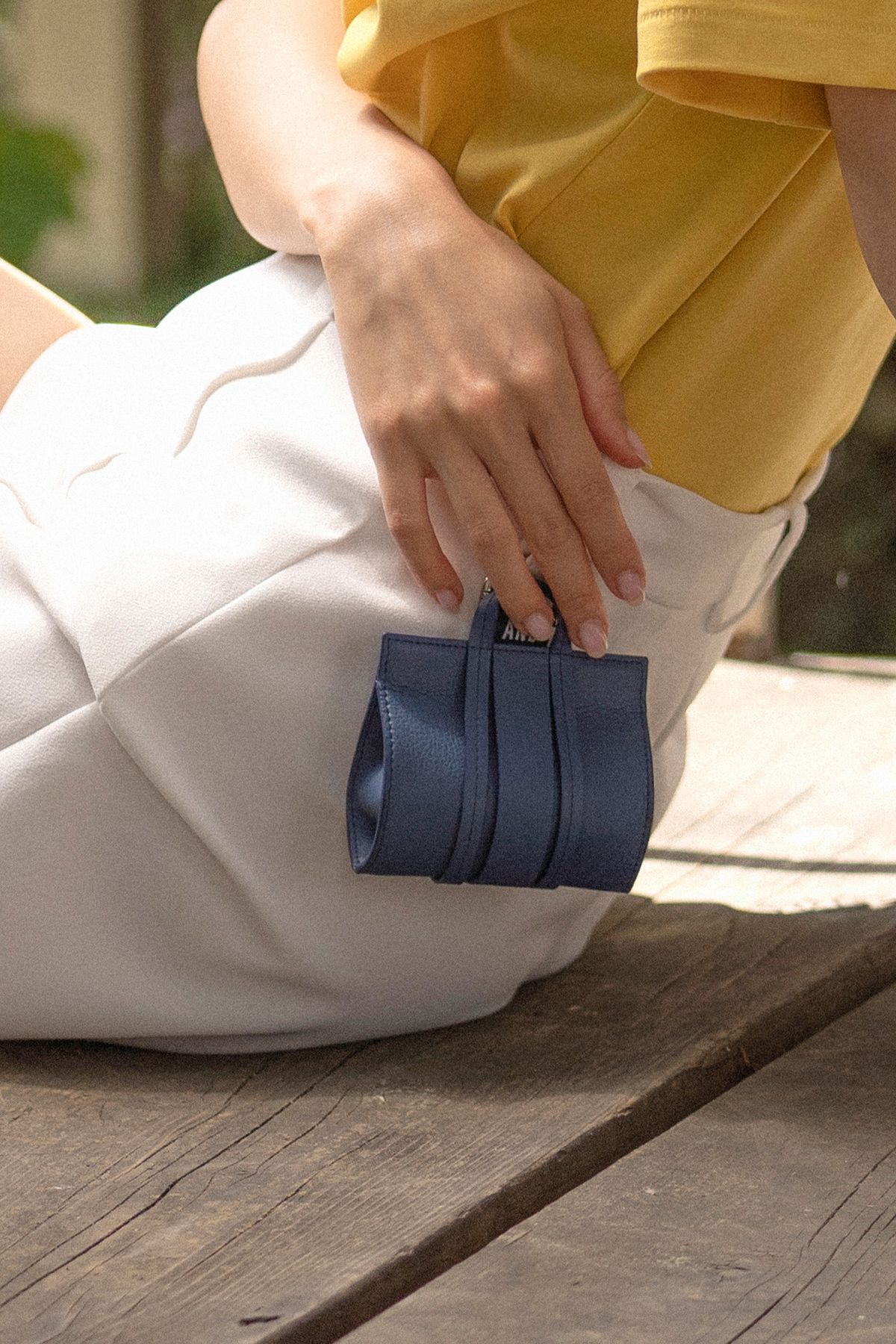 앤드 골프(AND GOLF) Ball Bag Navy