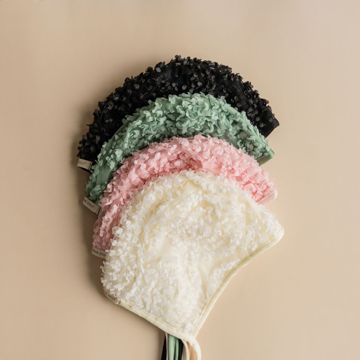 디어딜리(DEARDILLY) Womens  90s Retro Flory Swim Turban 여성 레트로 꽃 수모
