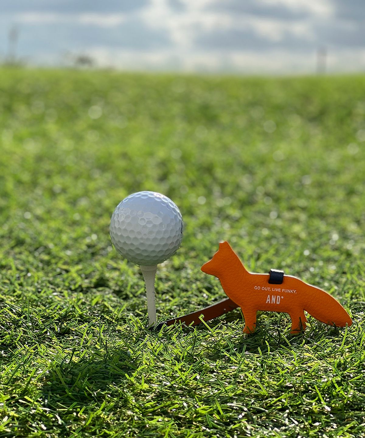 앤드 골프(AND GOLF) Buddy Charm Orange Fox